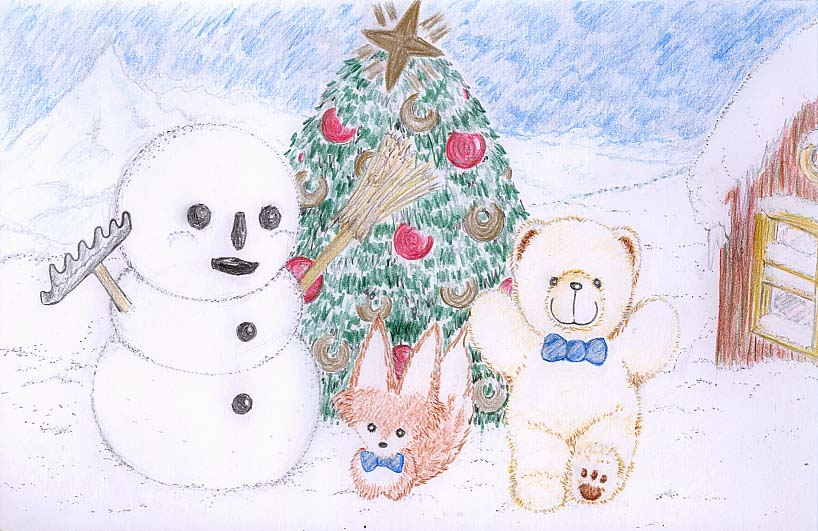 the picture for Christmas card from NUINUIs